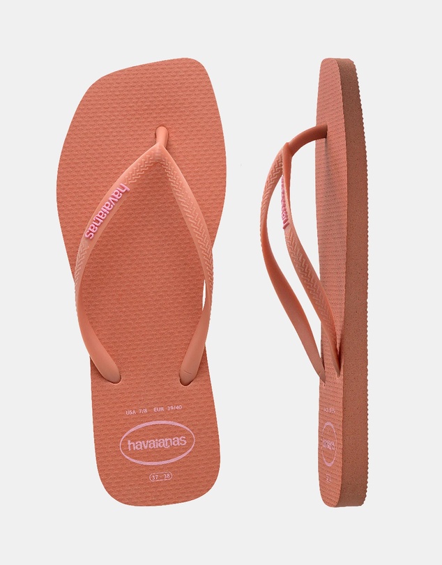 Havaianas - Slim Square Logo Pop Up - Women's