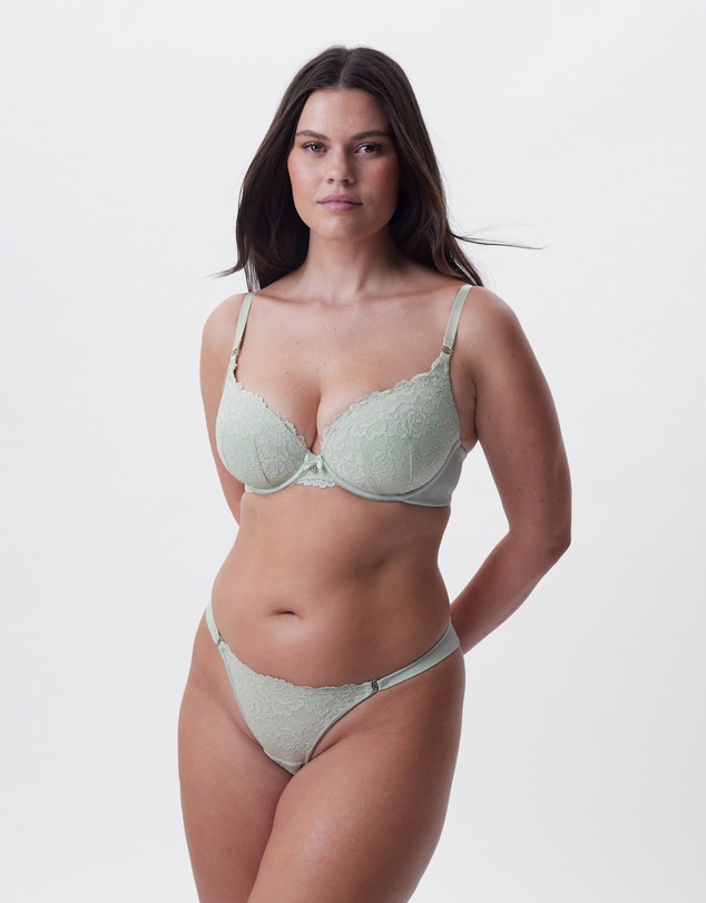 Bras N Things - Bethany Essentials G String - Light Green