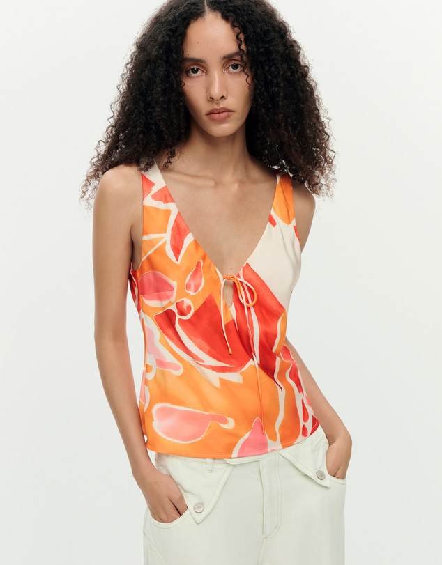Desigual - Petal strap blouse