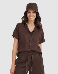CAMIXA - FEBE Short Sleeve Linen shirt