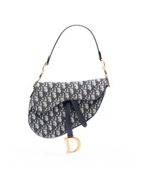Pre-Loved by Azura Reborn - Pre-Loved Oblique Canvas Saddle Bag