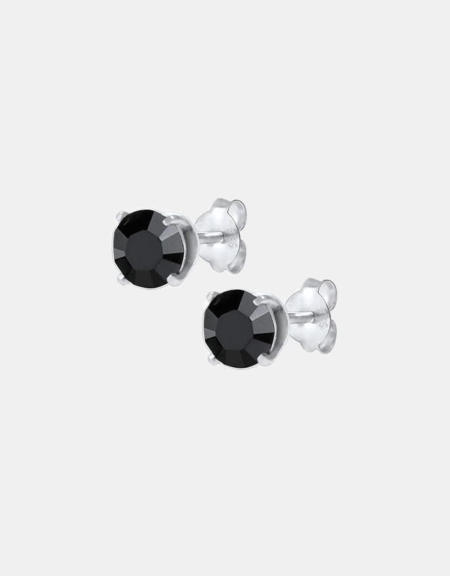 Kuzzoi - ICONIC EXCLUSIVE - Crystal Stud Earrings in 925 Sterling Silver
