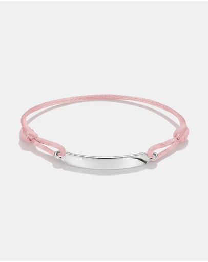 THOMAS SABO - THOMAS SABO Textile bracelet pink