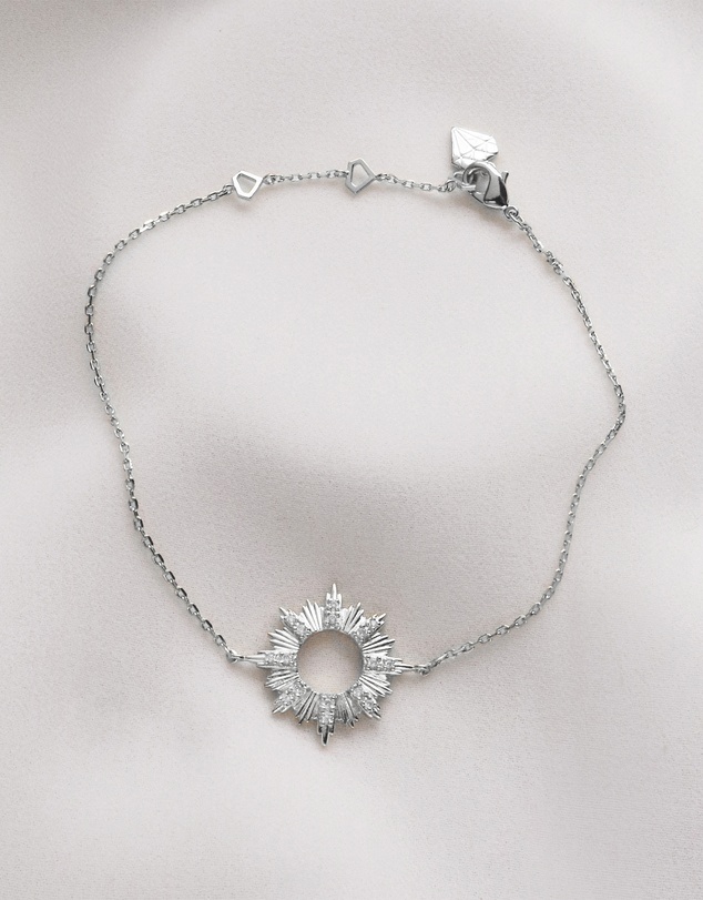 Wanderlust + Co - Sunseeker Silver Bracelet