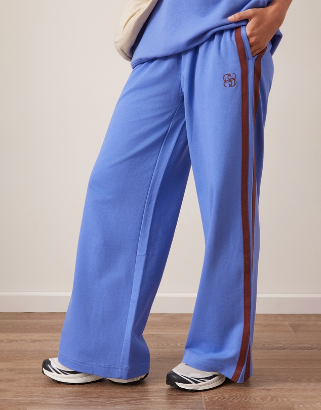 Ceres Life - Gigi Wide Leg Terry Trackpant