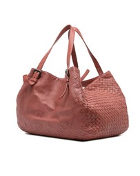 Pre-Loved by Azura Reborn - Pre-Loved Large Intrecciato Trimmed Nappa Cesta Tote