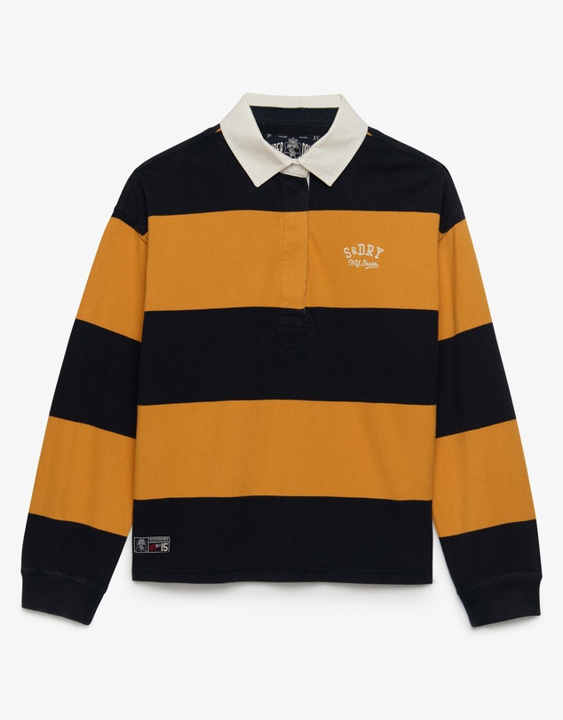 Superdry - Heritage Stripe Rugby Top