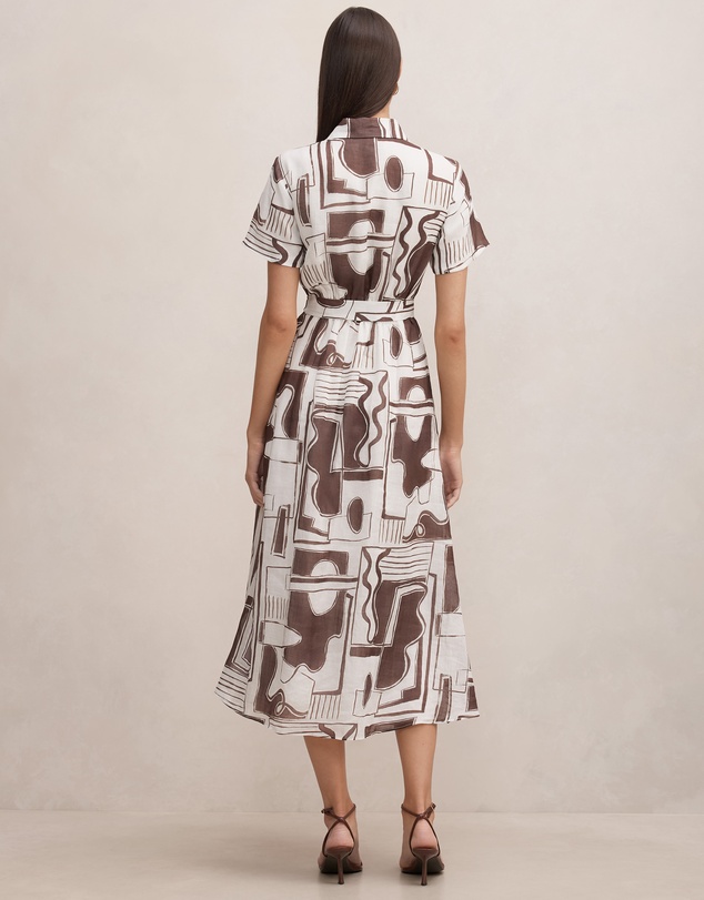 Forever New - Joy Short Sleeves Midi Dress