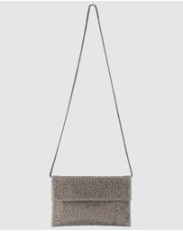 Olga Berg - Cara Crystal Envlope Clutch