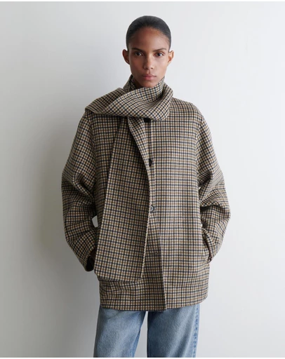 COS - Double-Faced Wool Scarf Jacket