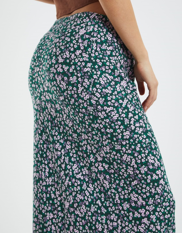 Dont Ask Amanda - Amelie Meadow Low Cut Maxi Skirt