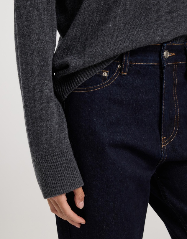Minima Esenciales - High Rise Straight Leg Jeans