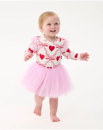 Rock Your Baby - Wild At Heart Circus Frill Bodysuit Dress