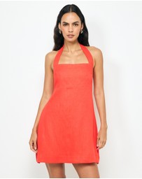 AERE - Lylah Linen Mini Dress