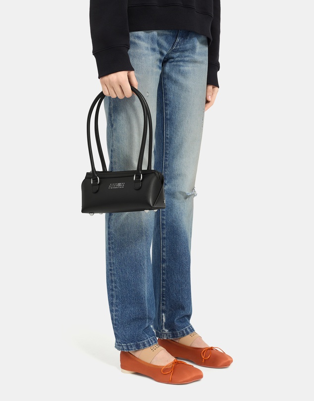MM6 Maison Margiela - Small Leather Bowling Shoulder Bag