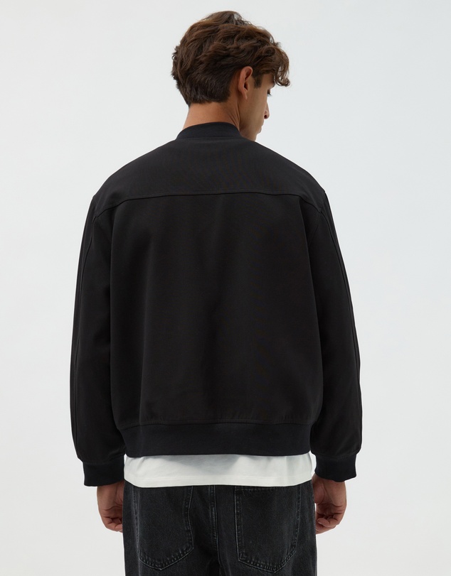 AERE - Wool Blend Bomber Jacket