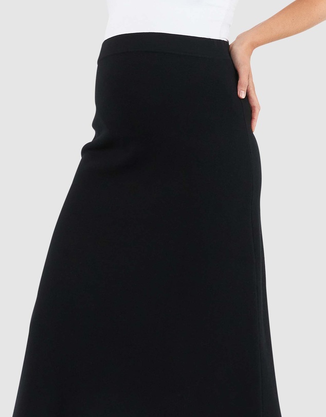 Ripe Maternity - A-Line Knit Skirt