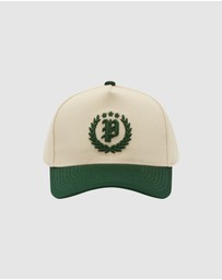 Provence - Contrast Crest Cap Off White/Green