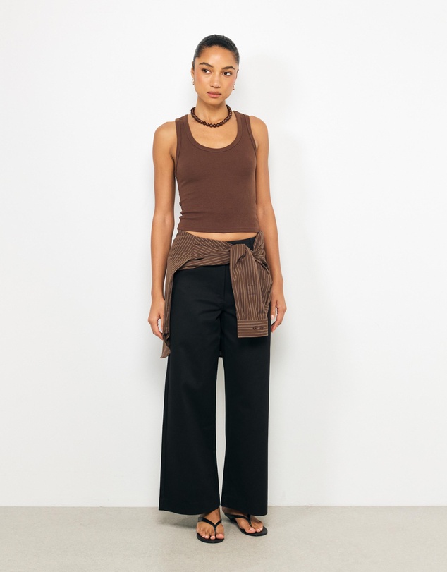 AERE - Nancy Cotton Twill Pants
