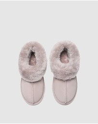 EVERAU - Australian Shepherd Ugg Homey Special Cow Suede Upper House Shoes