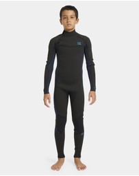 Billabong - Boys 8 to 16 4/3Mm Absolute GBS Back Zip Long Sleeve Fullsuit