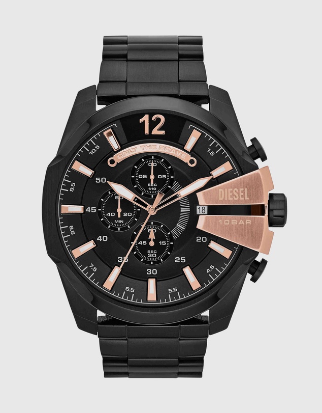 Diesel - Mega Chief Black Chronograph Watch DZ4309