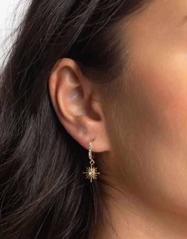 Lovisa - Gold Plated Celestial Huggie Hoop Earring Pack