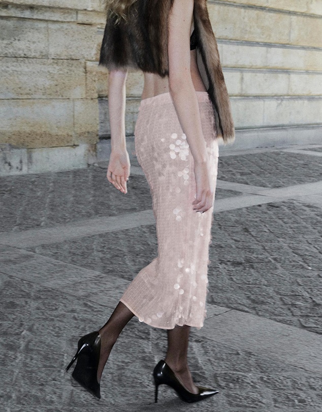 M.N.G - Sequin Midi Skirt