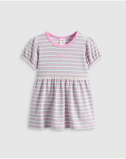 Seed Heritage - Stripe Logo Dress