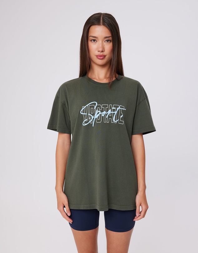 Upstate - Thrive Tee - Washed Urban Ivy