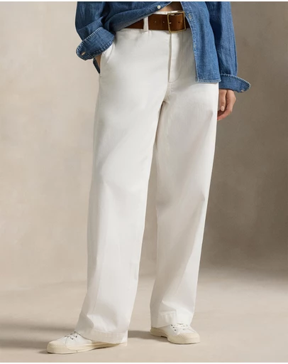 Polo Ralph Lauren - Cotton Chino Straight-Leg Pants - ICONIC EXCLUSIVE