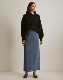 Atmos&Here - Nova Denim Maxi Skirt