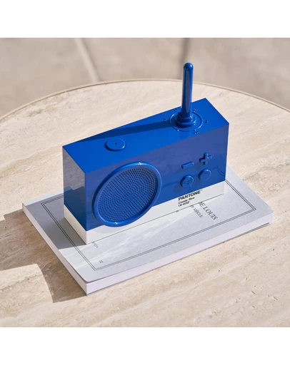 Lexon - Lexon Thykho 3 Fm Radio & Bluetooth Speaker PANTONE - Classic Blue