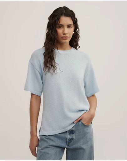 Witchery - Relaxed Knit T-shirt