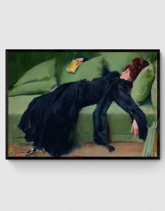Inka Arthouse - Falling Woman Art Print