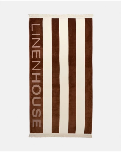 Linen House - Linen House Logo Beach Towel