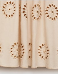 M.N.G - Pipo Embroidered Long Skirt
