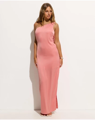Dazie - Sofia Draped Back Cowl Maxi Dress