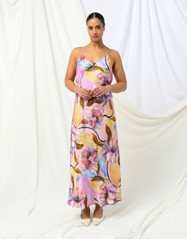 KACHEL - Indi Slip Maxi Dress