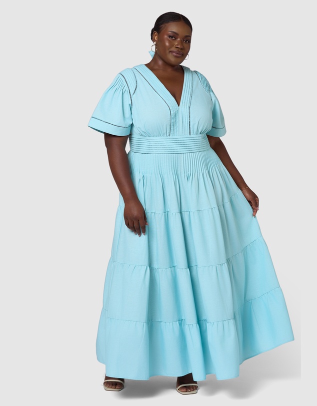 Something 4 Olivia - Abby Linen Maxi Dress