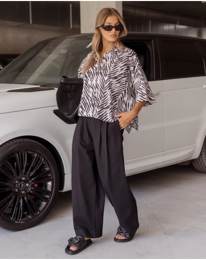 ALEXANDRA - Seraphin Shirt Abstract Animal