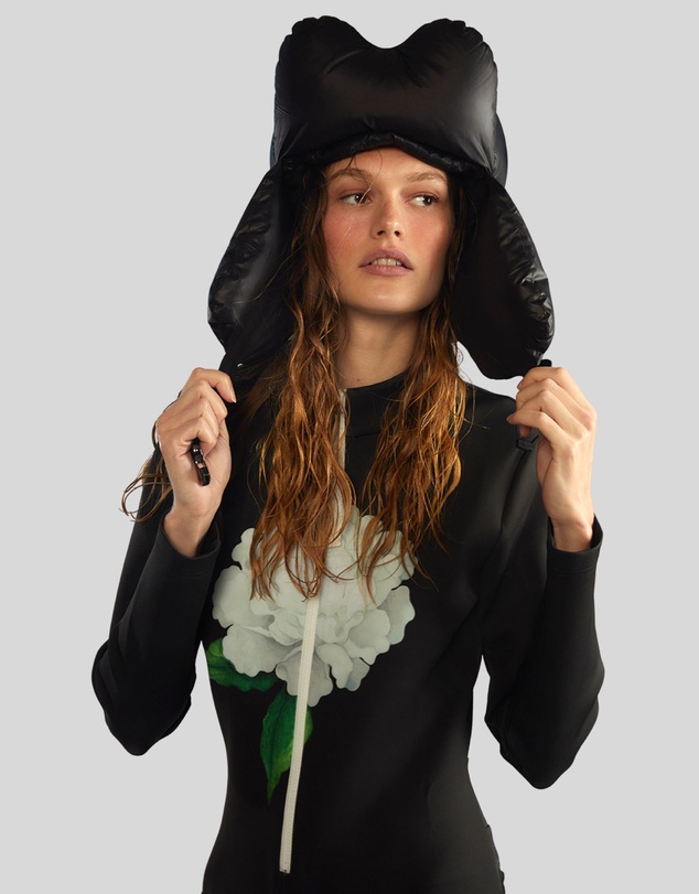 Cynthia Rowley - WATER REPELLENT BONDED SKI JUMPSUIT