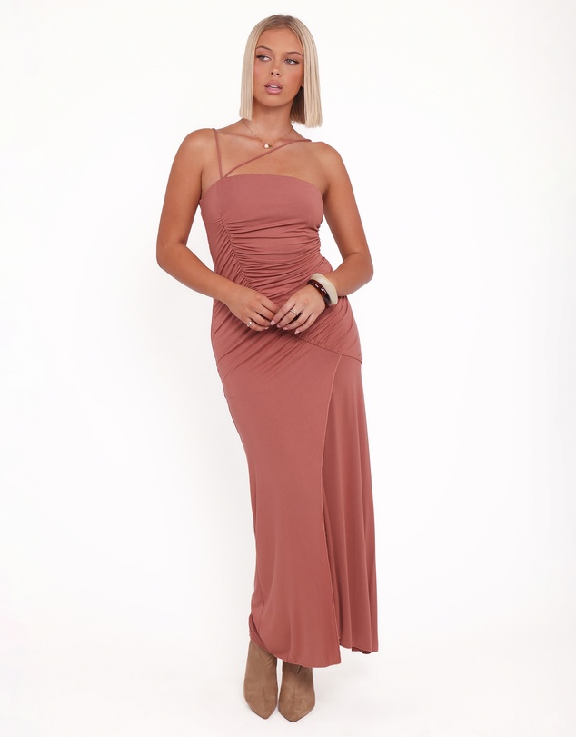 Petal & Pup - Avaline Maxi Dress - Terracotta