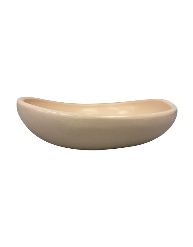 Urban Attitude - Urban Attitude JADE Medium Bowl Height 8cm highest, 5cm lowest, Width 27cm, Length 28cm - Stone Ivory