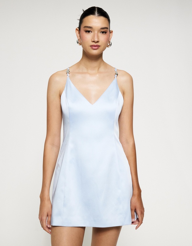 Lover - Florin Satin Mini Dress