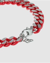 Diesel - Steel Red Bracelet