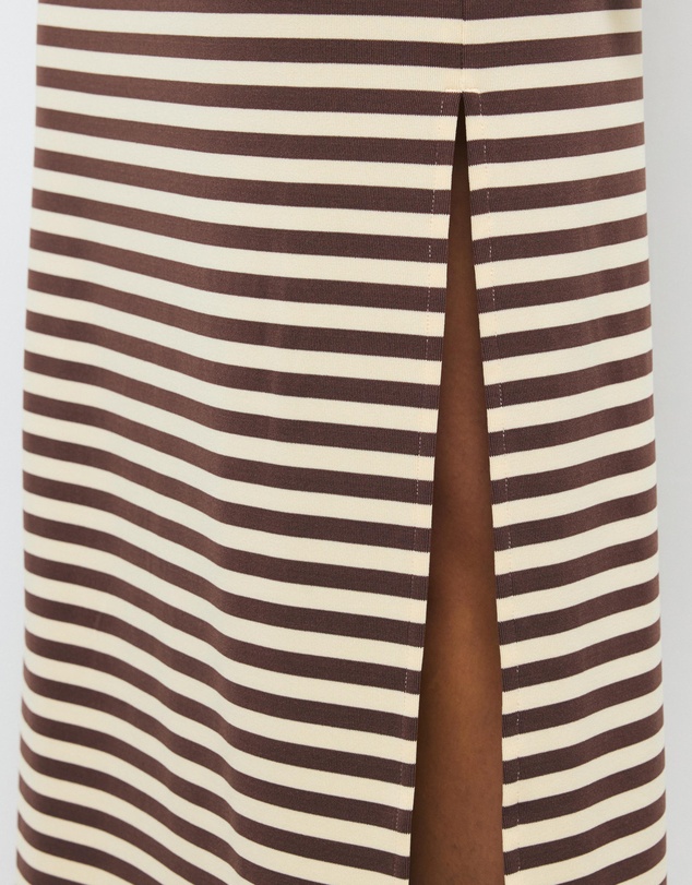 AERE - Vita Stripe T-Shirt Dress