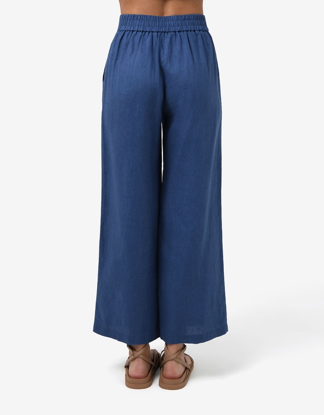 Forcast - Ami Linen Elastic Back Pants