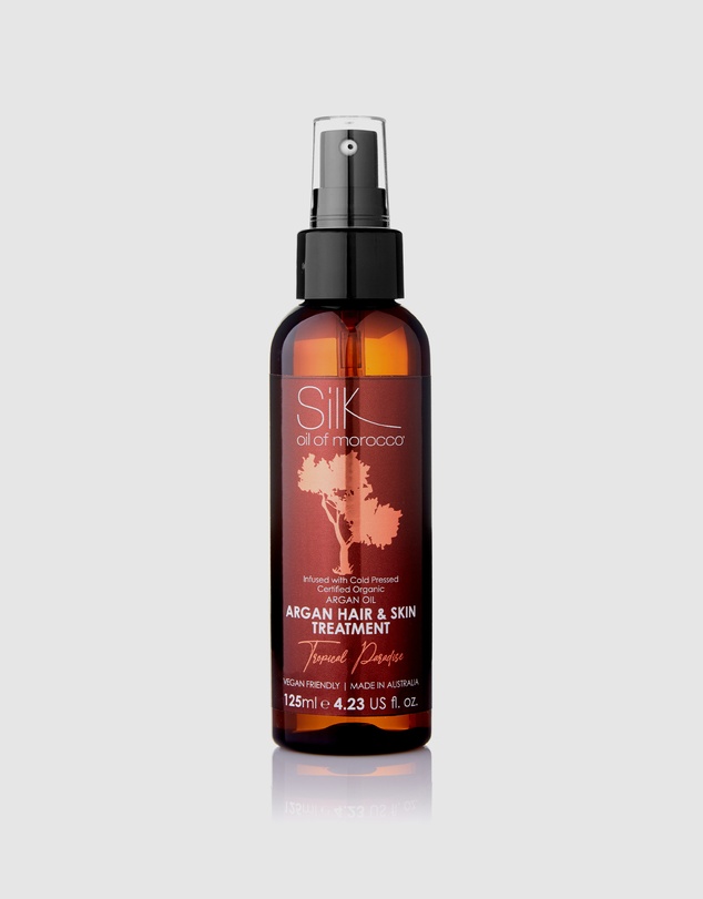 Silk Oil of Morocco - Argan Hair and Skin Treatment Tropical Paradise - 125ml
