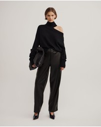 Witchery - Pu Barrel Trousers